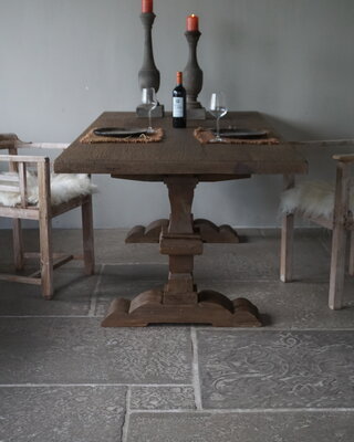 Rene Houtman Kloostertafel | Massief Huez | L220 x B100 x H77 cm