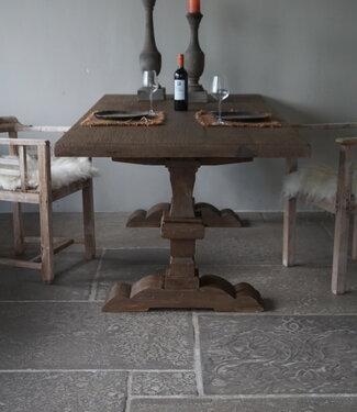 Rene Houtman Kloostertafel | Massief Huez | L220 x B100 x H77 cm Rene Houtman Kloostertafel | Massief Huez | L220 x B100 x H77 cm
