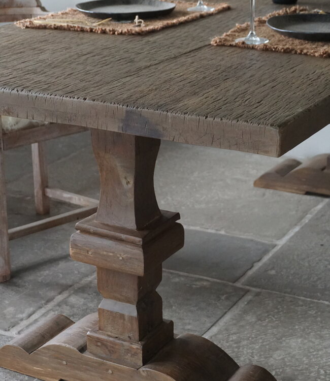 Rene Houtman Kloostertafel | Massief Huez | L220 x B100 x H77 cm