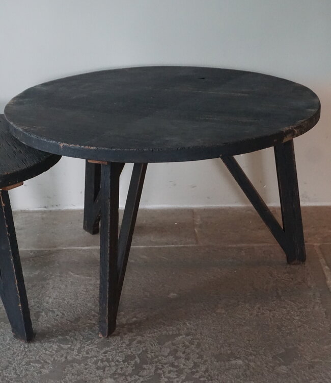 Rene Houtman Salontafel | Set Van 2 | Rond | Zwart