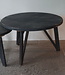 Rene Houtman Bijzettafel | Set Van 2 | Rond | Zwart