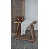 Bijzettafeltje | Krukje | Brenda | Truckwood | H47xB50xD21 cm