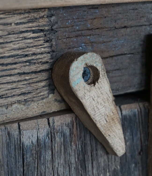 Rene Houtman 2-Deurs Opbergkast Brenda | Truckwood | H120xB74xD34 cm