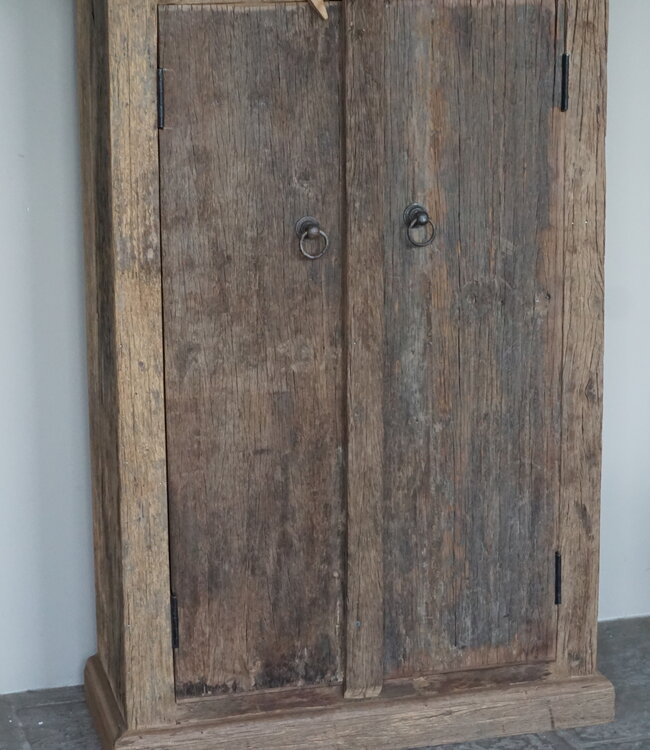 Rene Houtman 2-Deurs Opbergkast Brenda | Truckwood | H120xB74xD34 cm