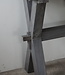 Rene Houtman Sidetable X-Poot Cross | Brown/Grey | H79xB160xD40 cm