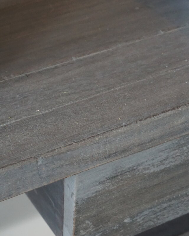 Rene Houtman Sidetable Cross X-Poot | Brown/Grey | H79xB160xD40 cm