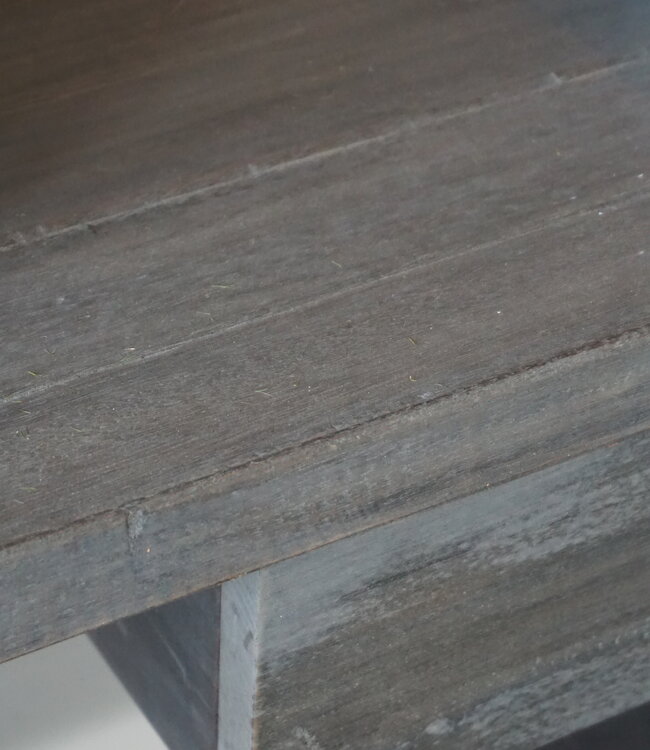 Rene Houtman Sidetable Cross X-Poot | Brown/Grey | H79xB160xD40 cm