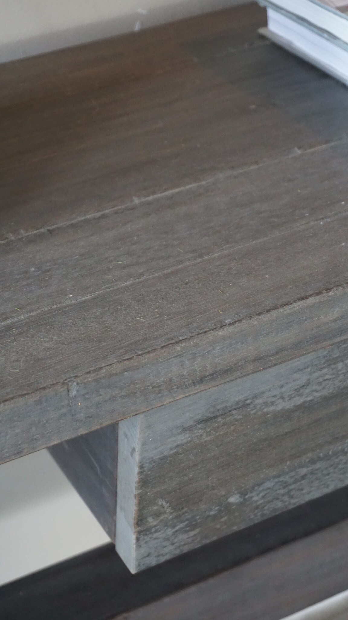 Rene Houtman Sidetable Cross X-Poot | Brown/Grey | H79xB160xD40 cm