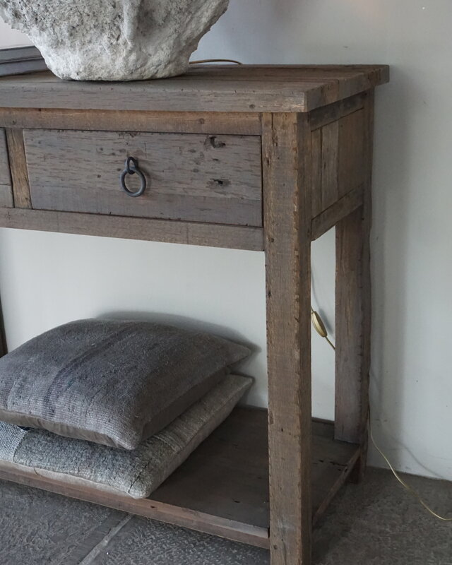 Rene Houtman Dressoir | Oud Hout | 4 Lades | H90xB220xD45 cm
