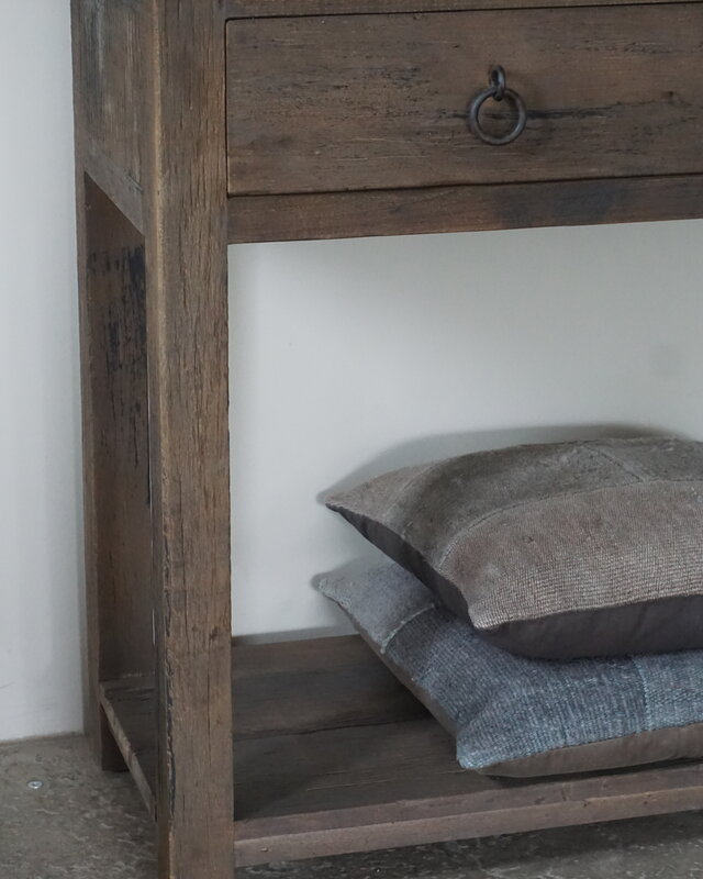 Rene Houtman Dressoir 4 Lades | Oud Hout | H90xB220xD45 cm