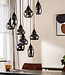 Starfurn Hanglamp Glas 9 Lichten H340 Rook/Smokeglas