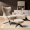Fauteuil Olivia | Taupe | 108x77x85 cm
