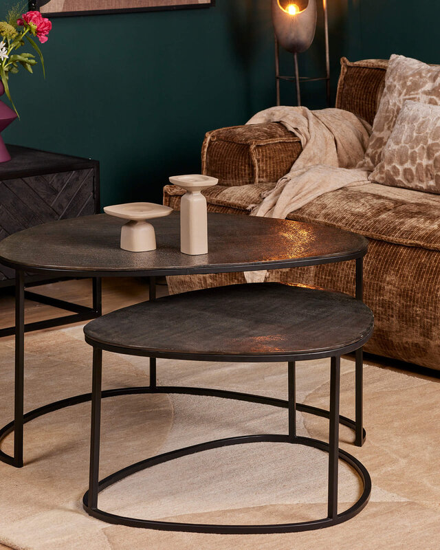 Starfurn Salontafel Lana | Set Van 2 | Aluminium