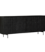 Starfurn Dressoir Brandy Zwart | 220x40x90 cm