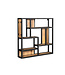 Starfurn Wandrek vierkant | Mangohout | 75x75x16 cm