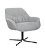 Starfurn Fauteuil Mila | Lichtgrijs | 81x79x79,5 cm