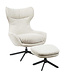 Starfurn Fauteuil Olivia | Taupe | 108x77x85 cm