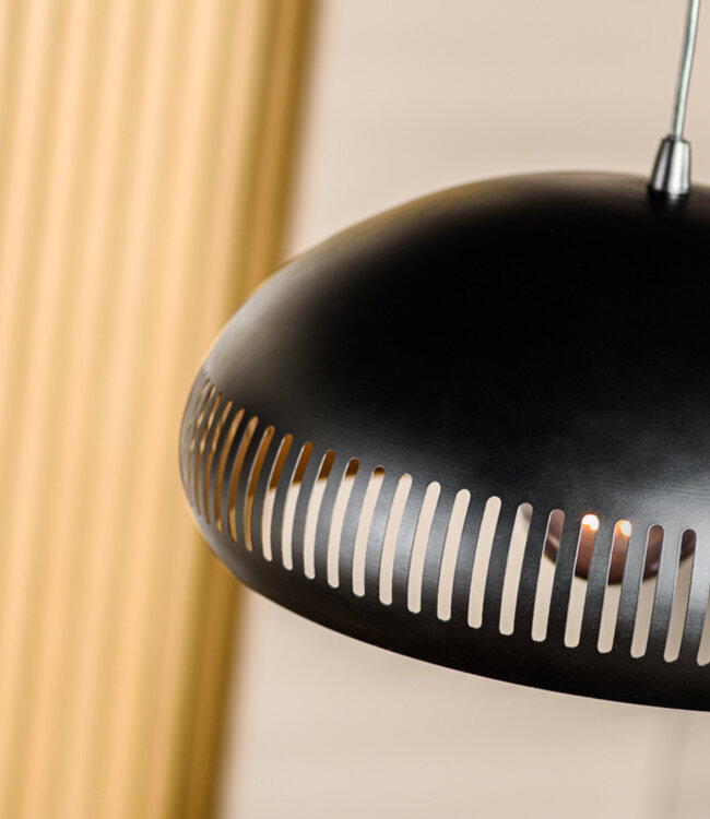 Not available Hanglamp 3-lichten, H340 zwart/goud