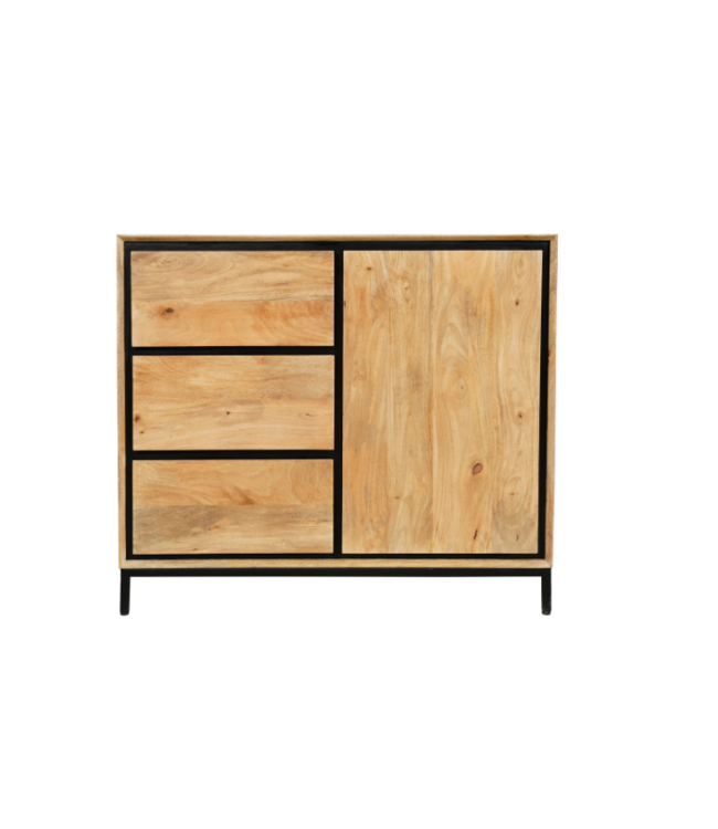 Starfurn Kast RichWood | Mangohout | 85x100x45 cm