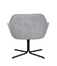 Starfurn Fauteuil Mila | Lichtgrijs | 81x79x79,5 cm