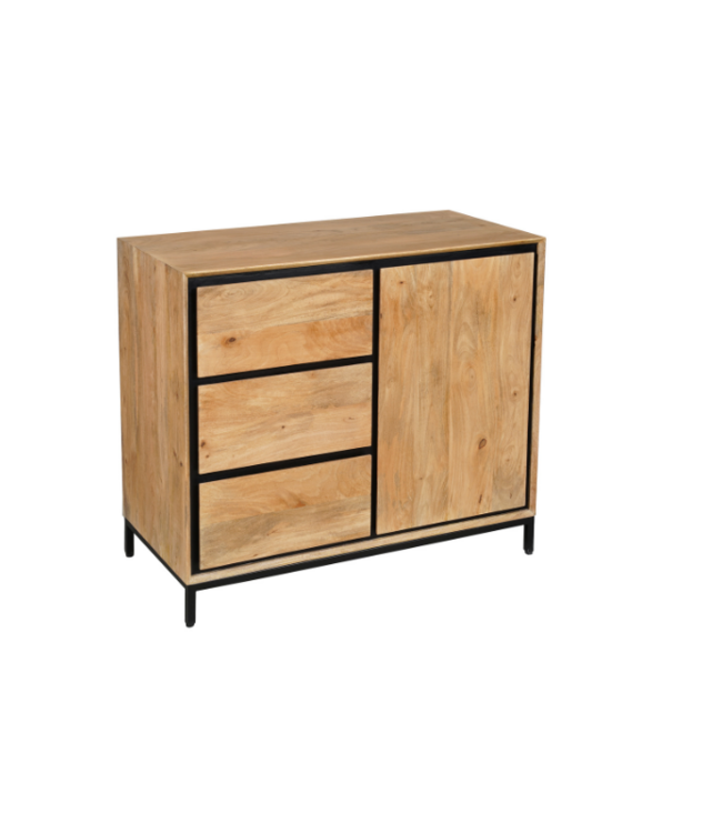 Starfurn Kast RichWood | Mangohout | 85x100x45 cm