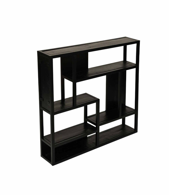 Starfurn Wandrek vierkant | Mangohout | 75x75x16 cm