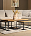 Starfurn Salontafel Denver | Set van 3 | Mangohout