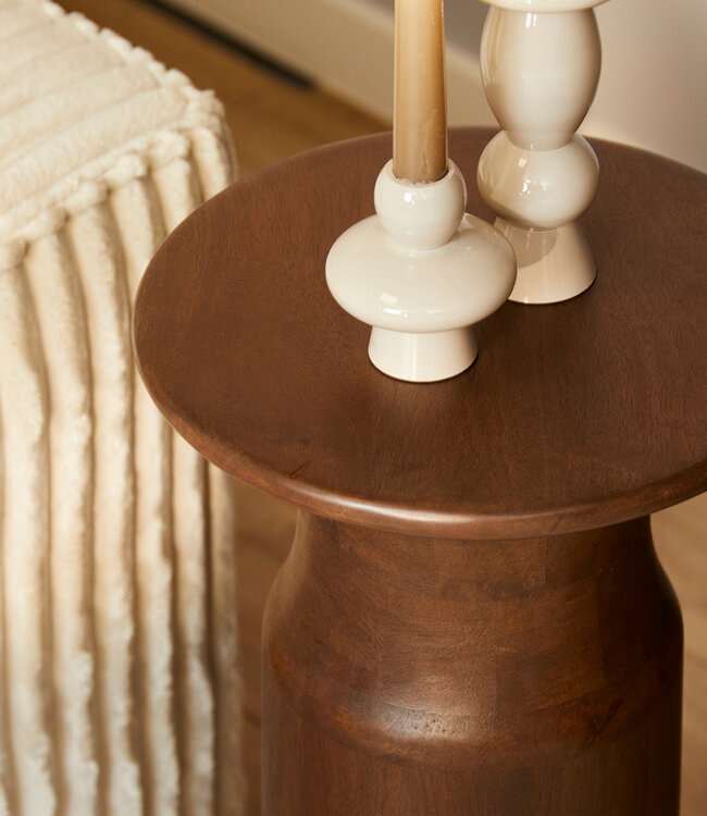 Starfurn Bijzettafel Mason | Mangohout | 60x40 cm