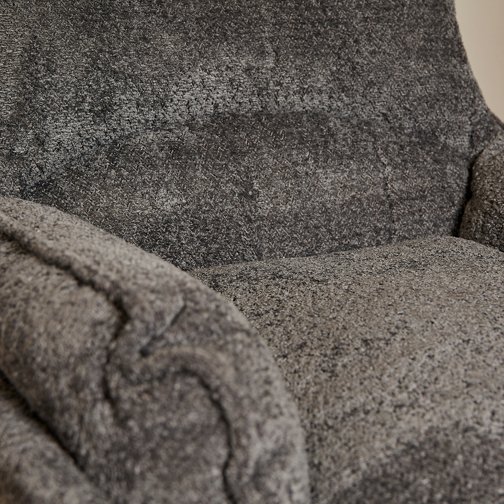 Starfurn Fauteuil Vera | Donkergrijs | 96,5x82x95 cm