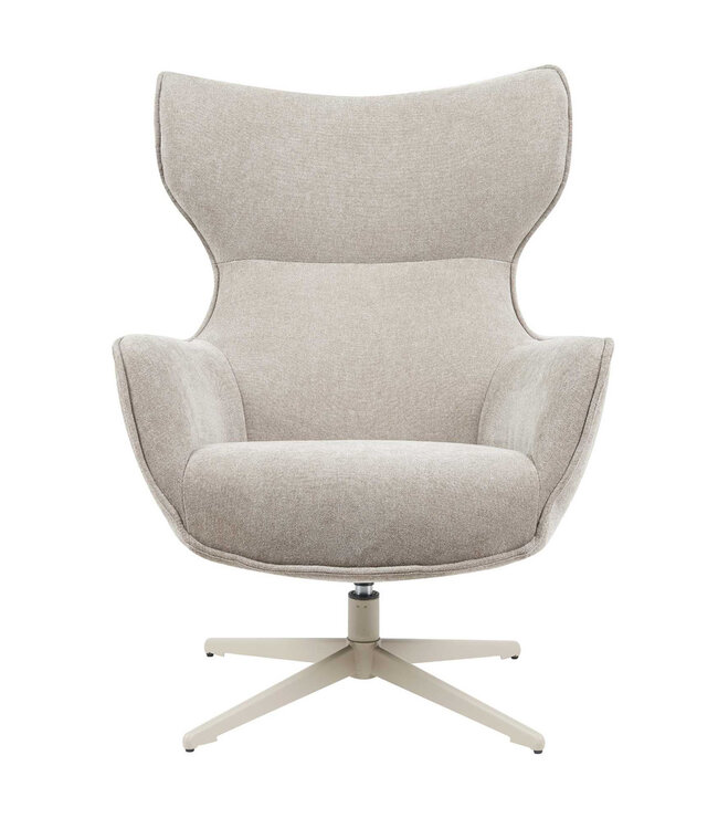 Starfurn Fauteuil Julia | Taupe | 102x76x78 cm