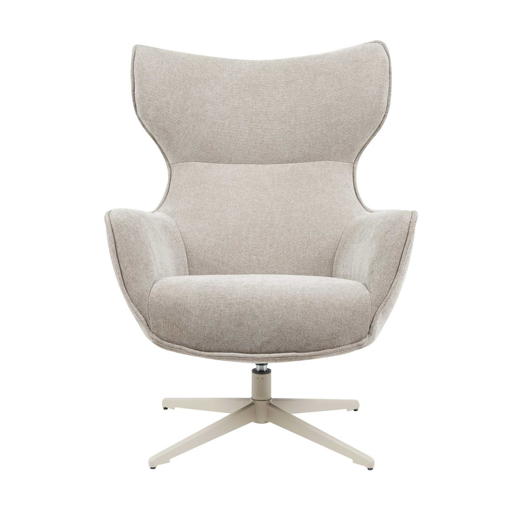Starfurn Fauteuil Julia | Taupe | 102x76x78 cm