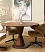 Starfurn Eettafel Lima | Walnoot | Rond | 76x150 cm