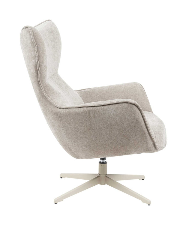 Starfurn Fauteuil Julia | Taupe | 102x76x78 cm