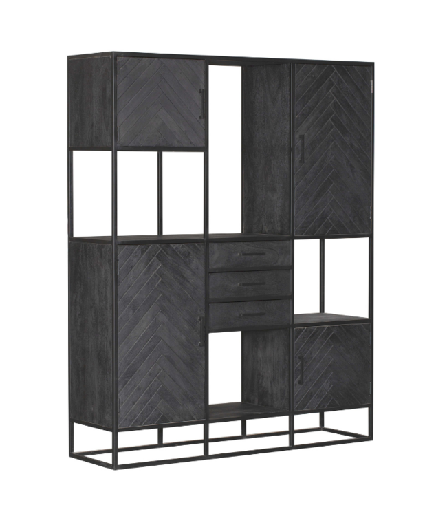 Starfurn Vakkenkast New York | Supreme | XXL | Mangohout