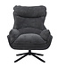 Starfurn Fauteuil Vera | Donkergrijs | 96,5x82x95 cm