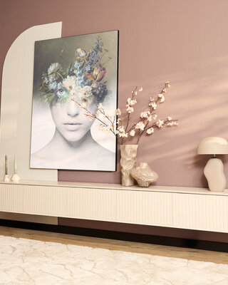 Starfurn Zwevend tv-meubel Madison | Sand | 30x280x35 cm