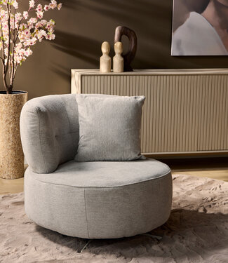 Starfurn Fauteuil Fien | Lichtgrijs