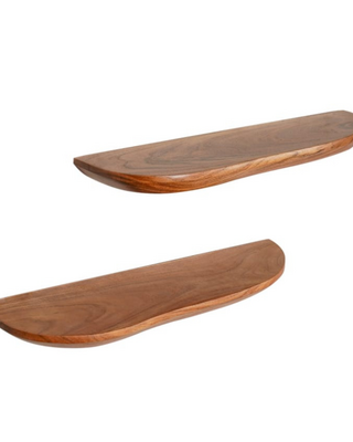 Starfurn Wandplank Live edge | 60 cm | Set van 2