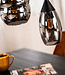 Starfurn Hanglamp Glas 9 Lichten H340 Rook/Smokeglas