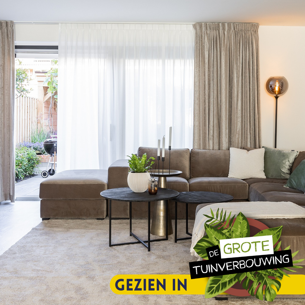 Starfurn Salontafel Arlington | Set van 2 | Zwart | Mangohout