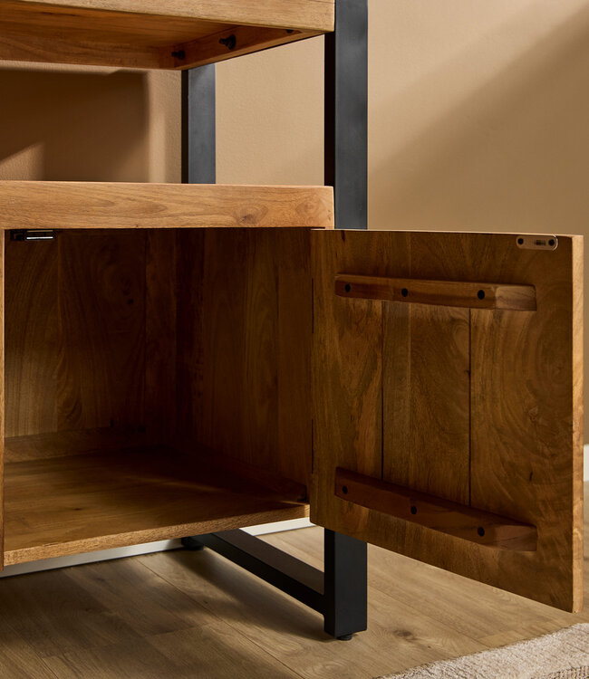 Starfurn Dressoir Boaz | Mangohout | 80x135x45 cm