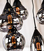 Starfurn Hanglamp Glas 9 Lichten H340 Rook/Smokeglas