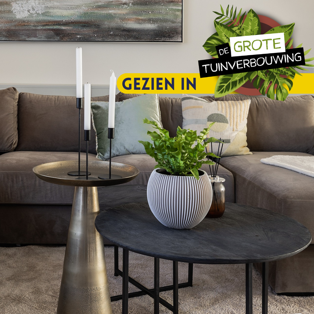 Starfurn Salontafel Arlington | Set van 2 | Zwart | Mangohout