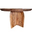 Starfurn Eettafel Tense | Rond | Mangohout | 76x130 cm