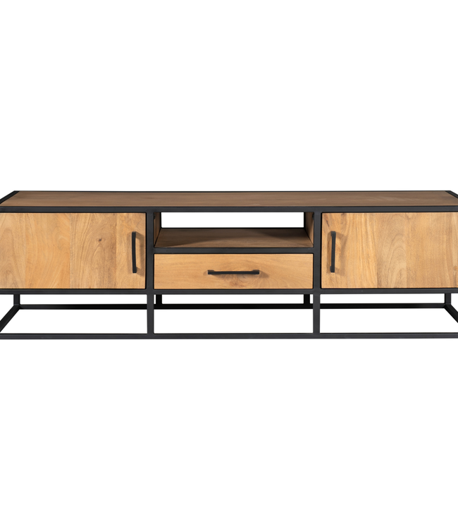 Starfurn Tv-meubel Denver | Mangohout en staal | 180 cm