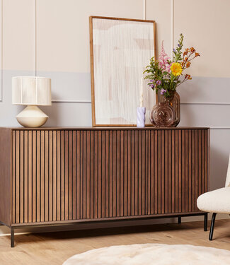 Starfurn Dressoir Madison | Walnoot | Mangohout | 165 cm