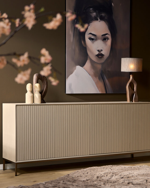 Starfurn Dressoir Madison Zand | 210x45x85 cm