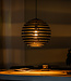 Not available Hanglamp Rond Staal 40 cm, H340 zwart
