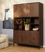 Starfurn Boekenkast XL Madison Walnoot | 135 cm