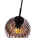 Starfurn Hanglamp 4-lichten Smoke/Rookglas
